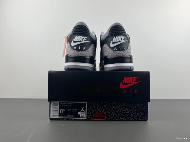 Rep Cement Black 3 Air Jordan DN3707-010 0702